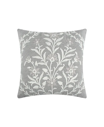 Levtex English Forest Embroidered Decorative Pillow, 18" x 18"