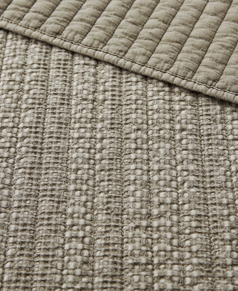 Levtex Loden Stone Washed Quilted Throw, 50" x 60"