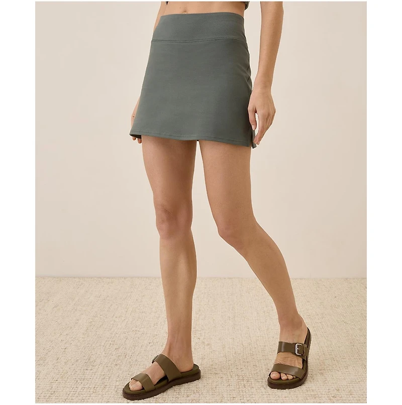 Pact Women's Organic Cotton On the Go-To Pocket Skort