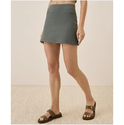 Pact Women's Organic Cotton On the Go-To Pocket Skort