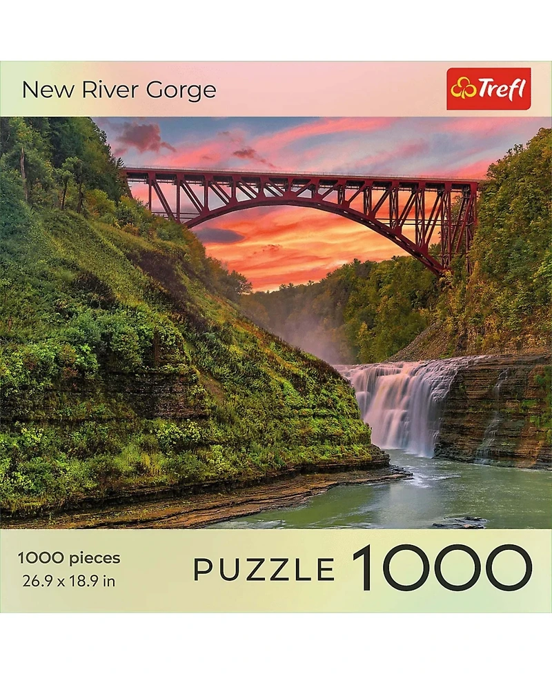 Trefl Red 1000 Piece Puzzle - National Parks New River Gorge