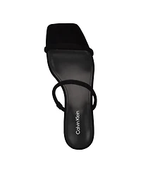 Calvin Klein Women's Limia Strappy Kitten Heel Sandals