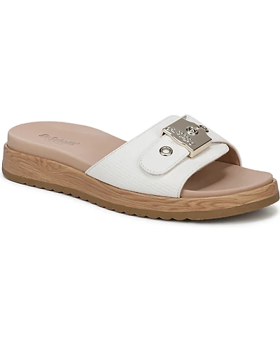 Dr. Scholl's Women's Icon Now Round Toe Slide Sandals