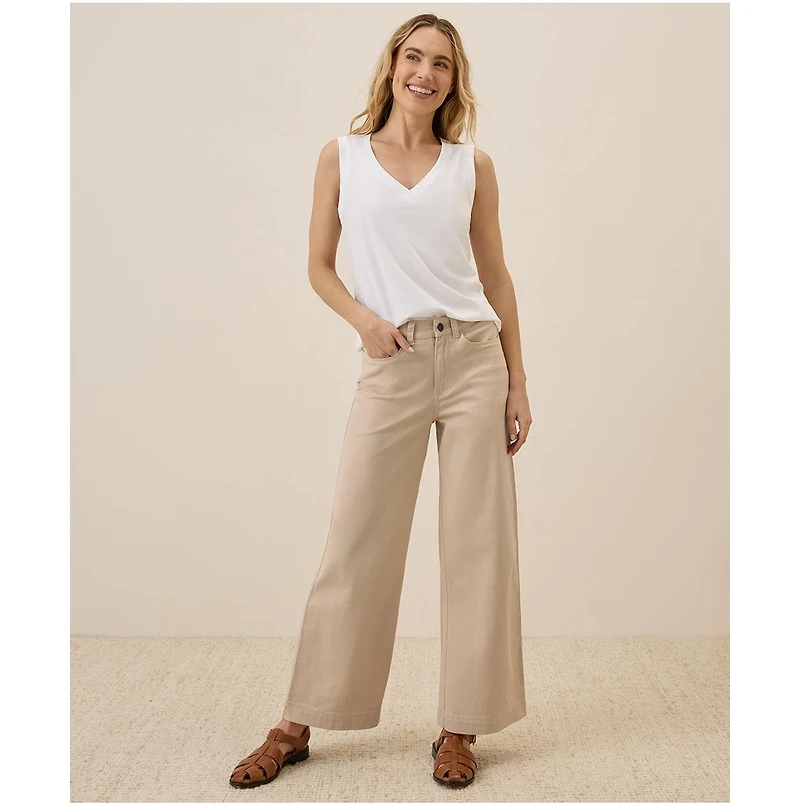 Pact Women's Organic Cotton Softspun V-Neck Tank