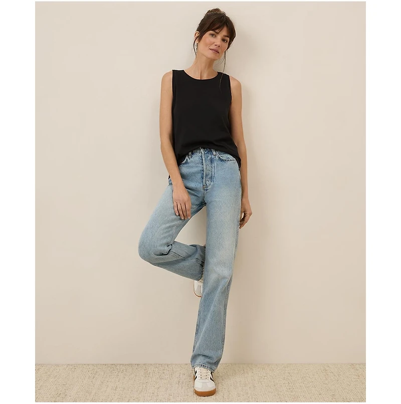 Pact Women's Organic Cotton Softspun High Neck Tank