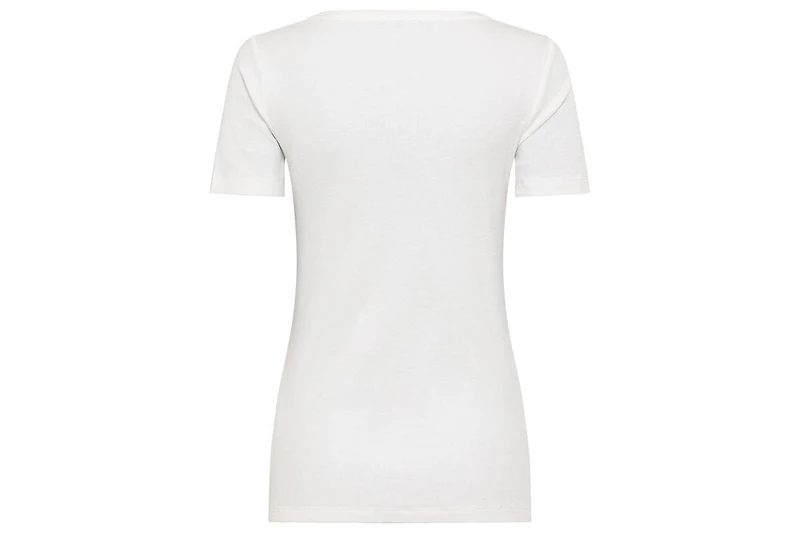 Olsen Women's Scoop Neck Ribbed T-Shirt