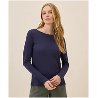 Pact Women's Organic Cotton Featherweight Slub Long Sleeve Tee
