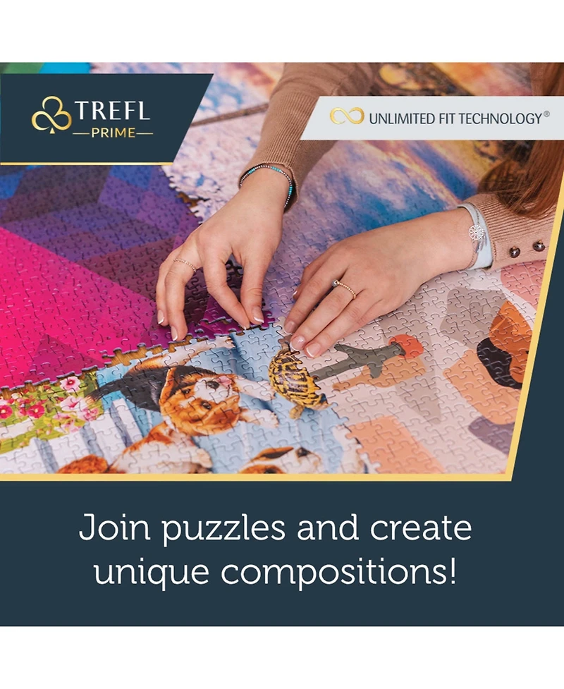 Trefl Prime 1500 Piece Puzzle - Aerial Mindblow: At the End of the Road