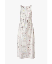 WeWoreWhat Women's Boat Neck Slip Dress