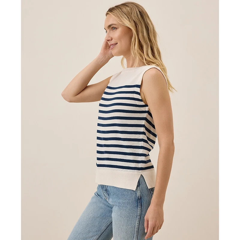 Pact Women's Organic Cotton Classic Fine Knit Shell
