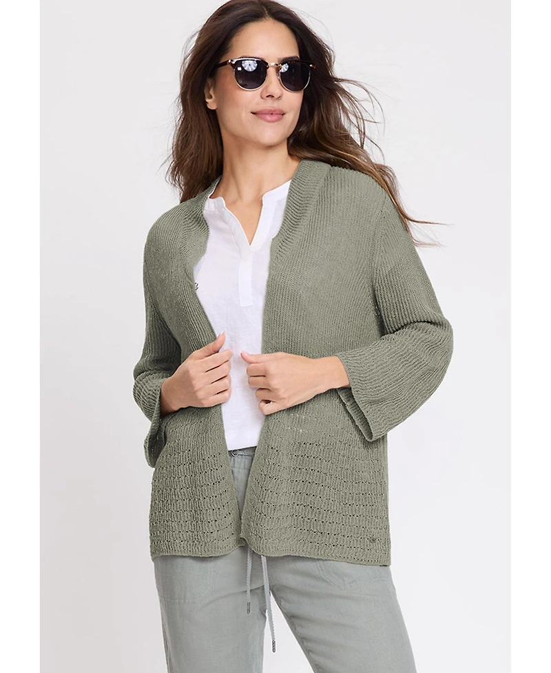 Olsen Women's Open Front Cardigan