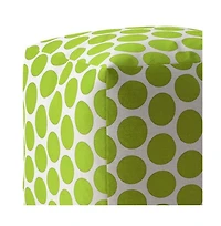Cotton Pouf Ottoman with Polka Dots – Unique and Cozy Seating