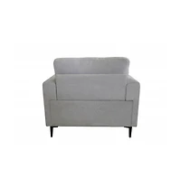 Linen Fabric Armchair – Elegant and Versatile Seating Option