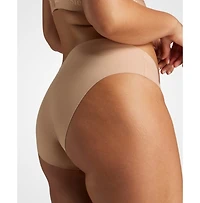 Siella Women's Organic Cotton No-Show Bikini