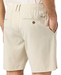 O'Neill Men's Reserve Light Check Scallop Elastic Waist Shorts