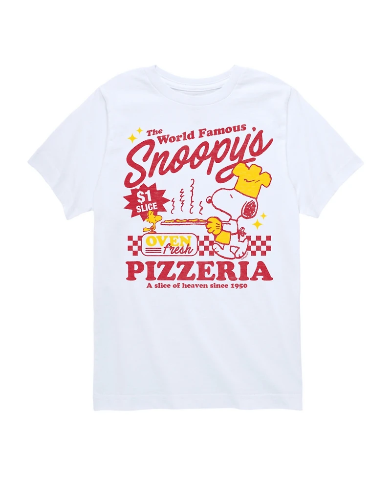 Peanuts Toddler Boys Pizzeria Graphic T-Shirt