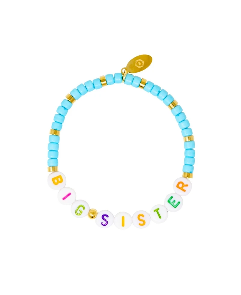 Zomi Gems Girls Sis/Lil Sis Stretchy Bead Bracelet Set