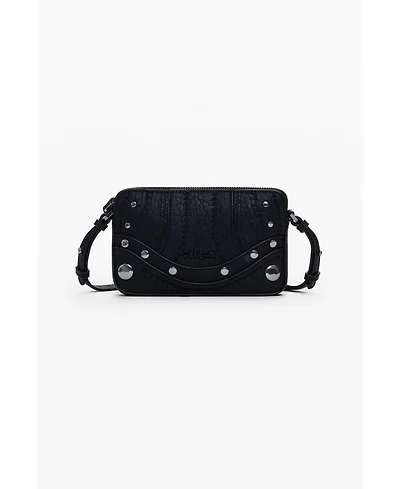 Desigual Women's Medium embroidered crossbody purse
