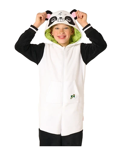 OppoSuits Little and Big Boys Panda Onesie
