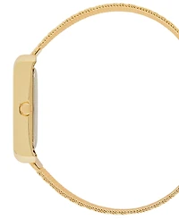 London Fog Unisex Warwick Gold Alloy Mesh Watch, 25mm