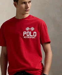 Polo Ralph Lauren Men's Classic-Fit Slub Jersey Graphic T-Shirt