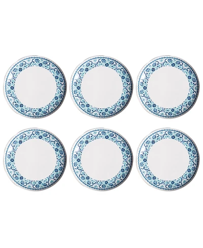Abode Homewares Palazzo Tiles 6-Pc. Dinner Plates, Service For 6