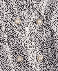 Karl Lagerfeld Paris Women's Abstract Jaquard Knit Dress