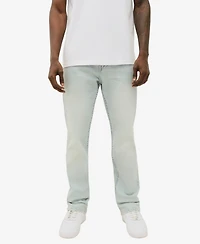 True Religion Men's Ricky Flap Back Pockets Straight Jeans