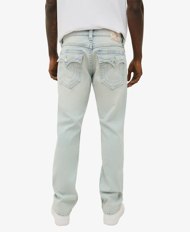 True Religion Men's Ricky Flap Straight Jeans