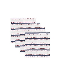 Tableau Mini Stars Set of 4 Placemats, 8.25" x 8.25"