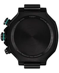 Tissot Men's Swiss Chronograph T-Race Silicone Strap Watch 45mm