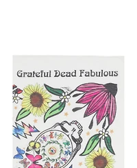Grateful Dead Floral Large Scarf