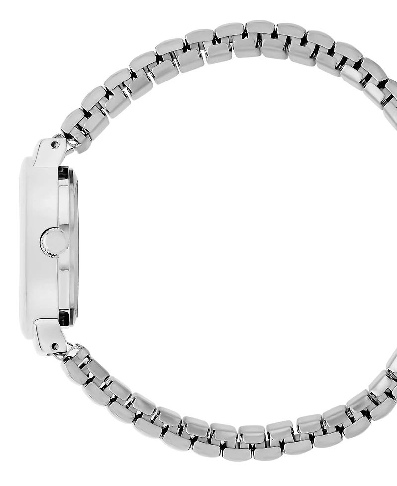 Laura Ashley Women's Kate Petite Silver Alloy Expansion Watch, 24mm