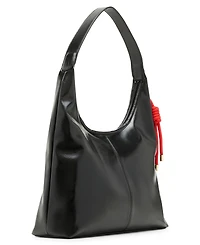 Madden Girl Carly Crinkle Medium Hobo Bag