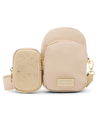 Madden Girl Baily North/South Mini Crossbody Bag