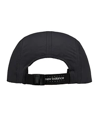 New Balance Men's Flying Logo Black 5-Panel Camper Hat