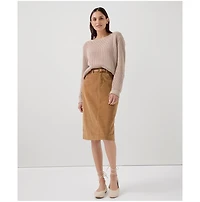 Pact Women's Luxe Knit Boatneck Sweater