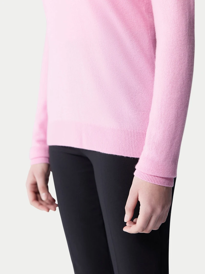 Gobi Cashmere Women's Essential Cashmere V-Neck Sweater
