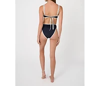 WeWoreWhat Women's High Rise Ruched Bottom
