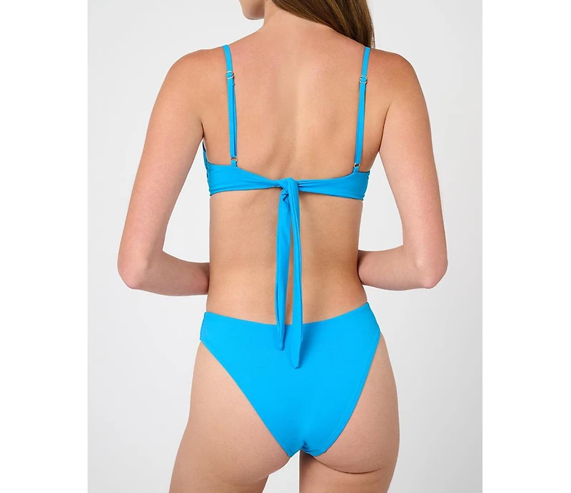 WeWoreWhat Women's Full Coverage Underwire Bikini Top