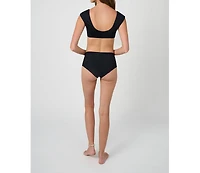 WeWoreWhat Women's Off Shoulder Bikini Top