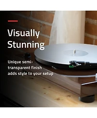 Fluance Acrylic Platter Mat for Turntables