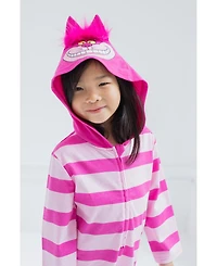 Alice in Wonderland Baby Boys Cheshire Cat Zip Up Coverall Tail