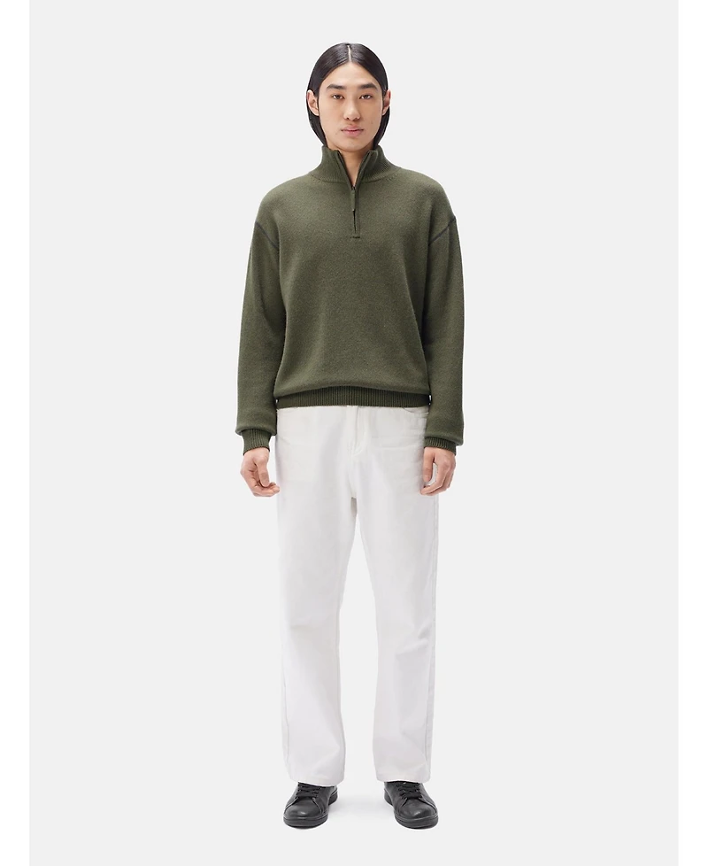 Gobi Cashmere Men's Cashmere Quarter-Zip Sweater