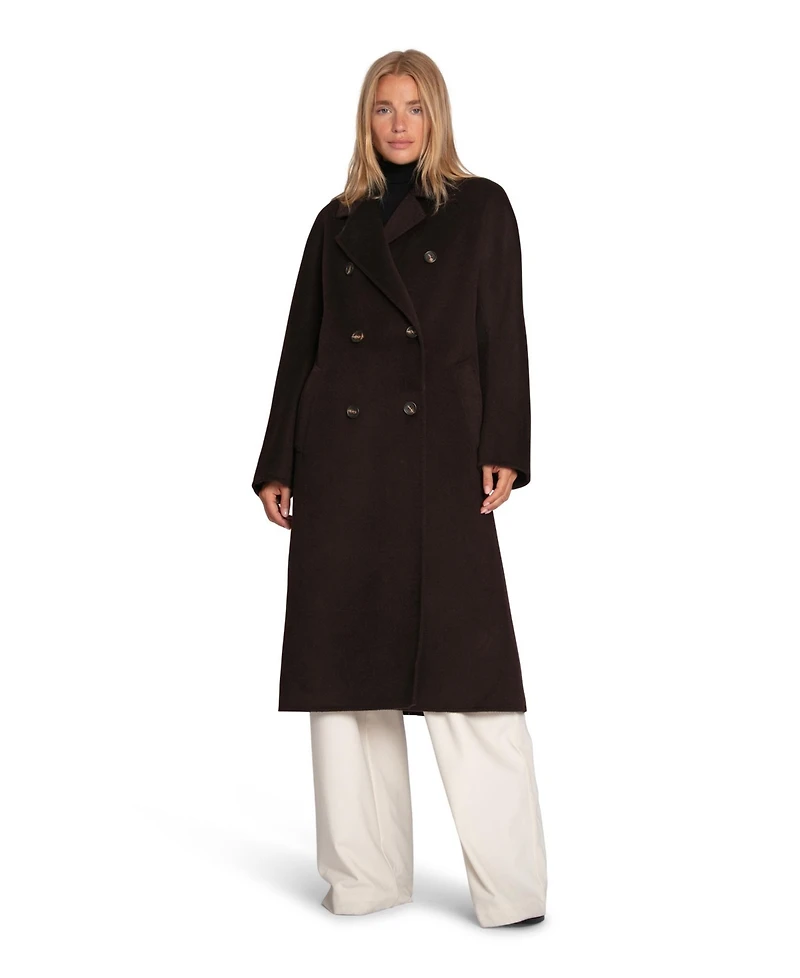 Belle & Bloom Real Love Classic Double Breasted Coat