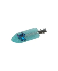 Disney Stitch Get Ready With Me 4-Piece Stitch & Angel Glitter Acrylic Hair Clip Set