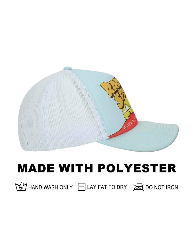Disney Men's Pixar Cars Radiator Springs light Blue Trucker Hat