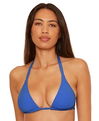 Becca Women's Color Code Reversible Triangle Bikini Top