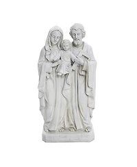 LuxenHome Off White Polyresin Holy Family 1.6-Feet Tall Statue
