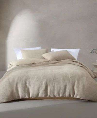 Calvin Klein Micro Waffle Melange Comforter Sets
